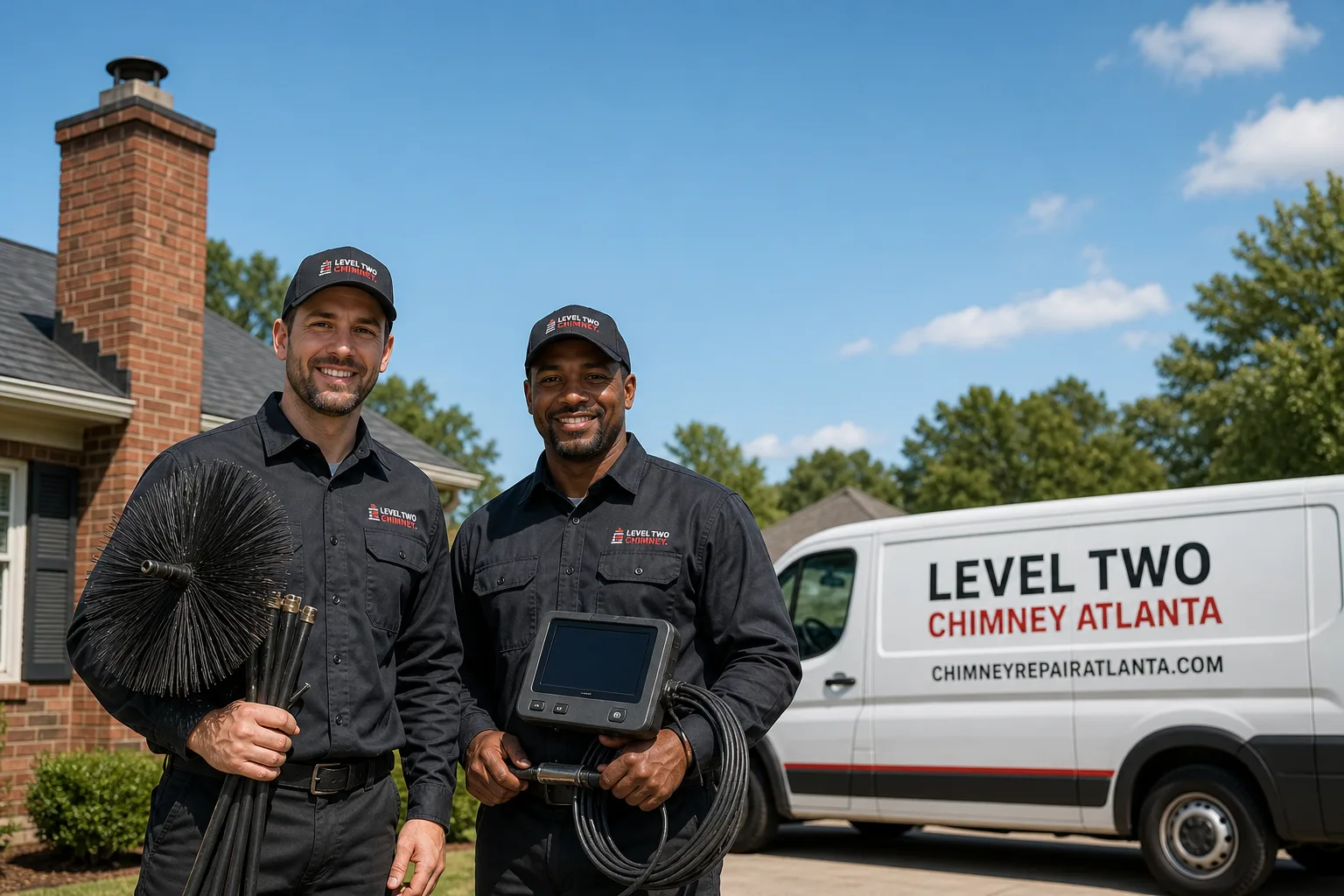 Chimney Cap & Crown in Atlanta, GA | Level Two Chimney Atlanta